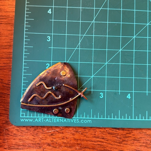 Art pin brooch - Picture 3 of 5